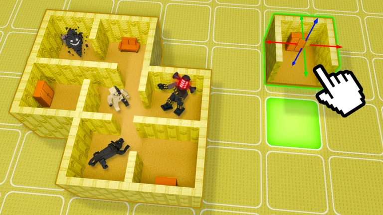 Build Your Backrooms monster thumbnail